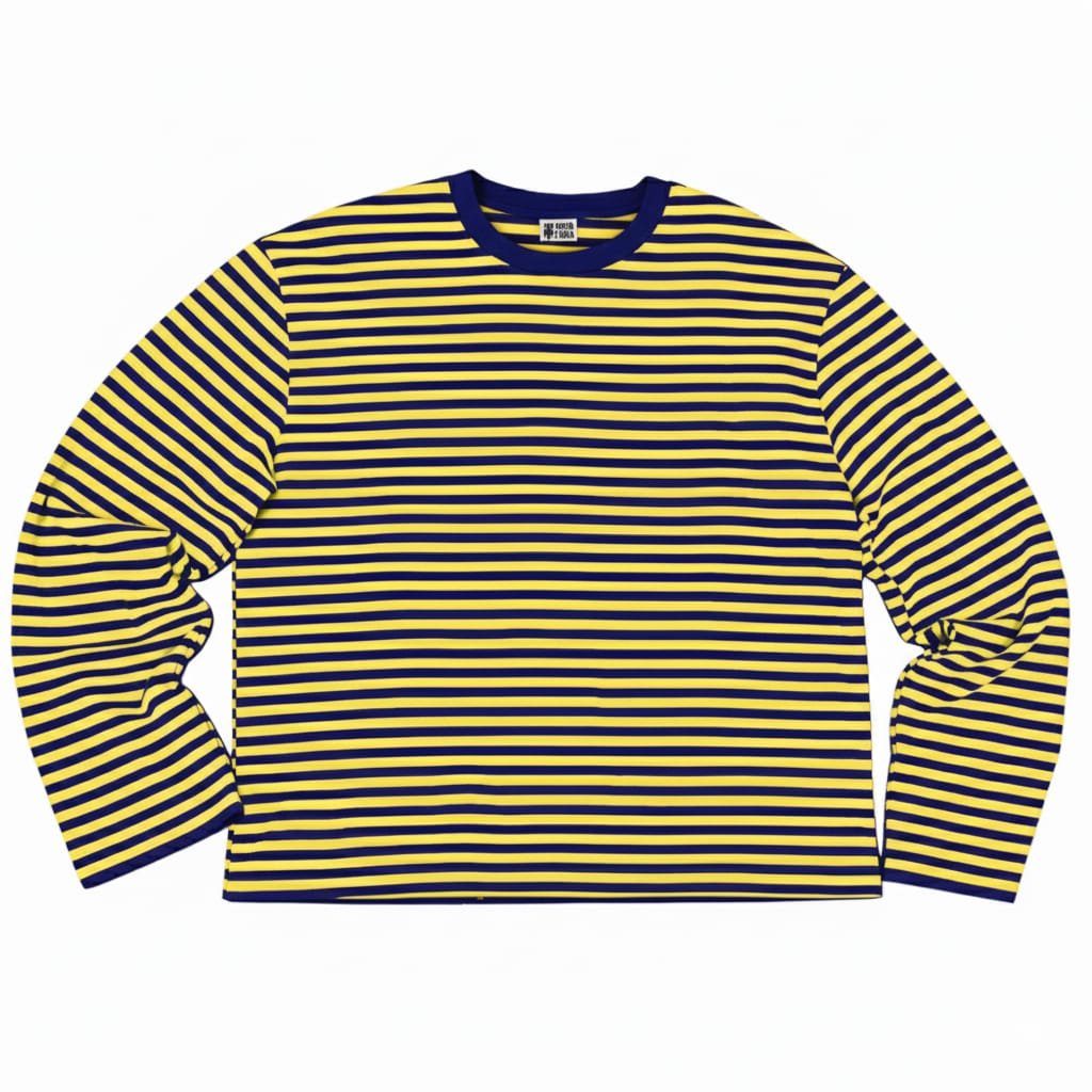 Striped Long Sleeve Yellow